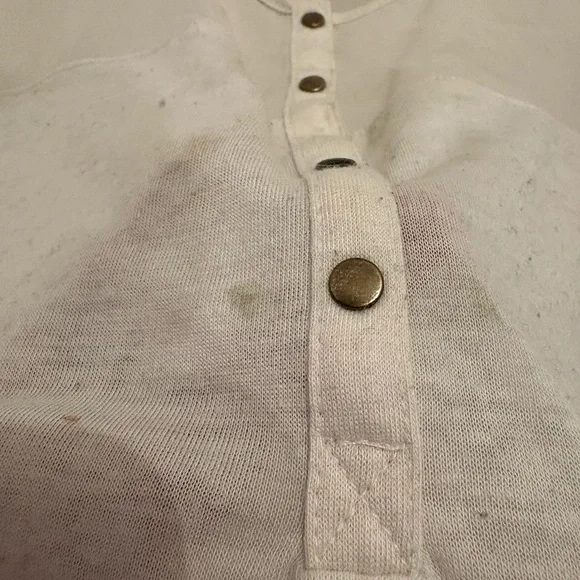 H&M Beige Button-Front Tank Top - Picture 3 of 4